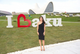 Leyla Əliyeva “I love Baku” sərgisində - FOTOLAR